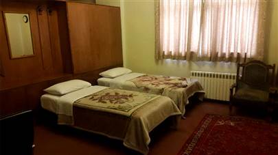 اتاق دو تخته تویین هتل ایران اصفهان اتاق دو تخته تویین هتل ایران اصفهان